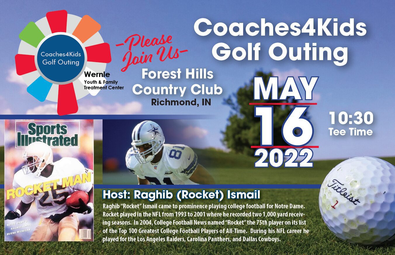 Coaches4Kids Golf Outing Postcard